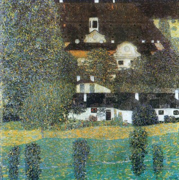 Schloss Kammer suis Attersee II Gustav Klimt Peinture à l'huile